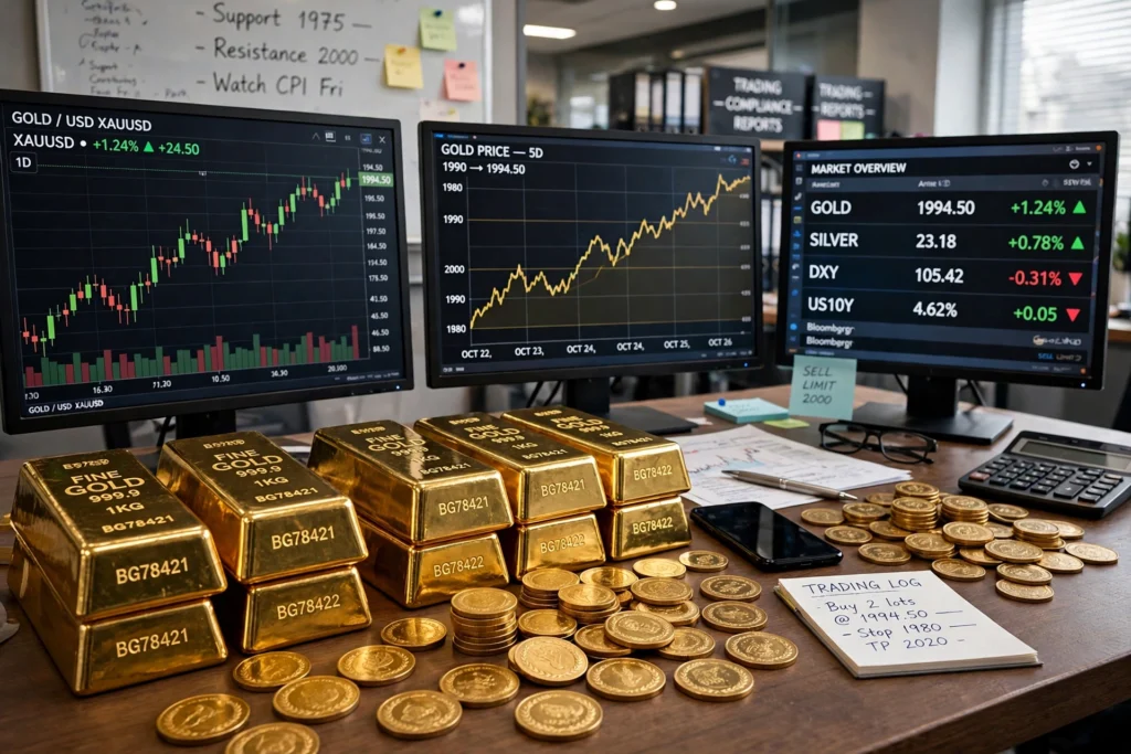 Gold and dollar rates in Pakistan today